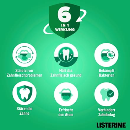 Mundspülung Total Care Zahnfleischschutz Listerine