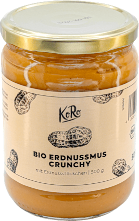Erdnussmus Crunchy KoRo
