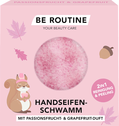 Seifenschwamm Passionsfrucht & Grapefruit BE ROUTINE