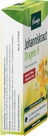 Johanniskraut Dragees H  Kneipp