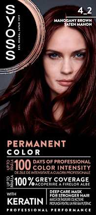 Боя за коса - Nr. 4_2 Махагоново кафяв syoss