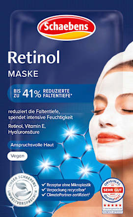 Gesichtsmaske Retinol (2x5 ml) Schaebens