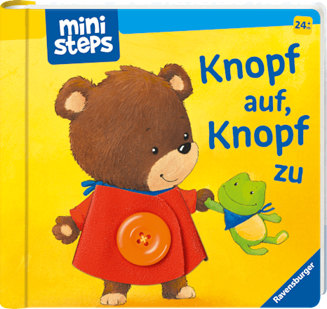 Kinderbuch Ministeps Knopf auf, Knopf zu  Ravensburger