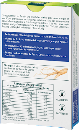 Kneipp Gedächtnis + Konzentration Kapseln Kneipp