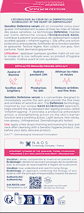 BIODERMA Sensibio Defensive Serum, empfindliche Haut  BIODERMA