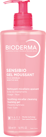 BIODERMA Sensibio Gel moussant, mildes Reinigungsgel BIODERMA