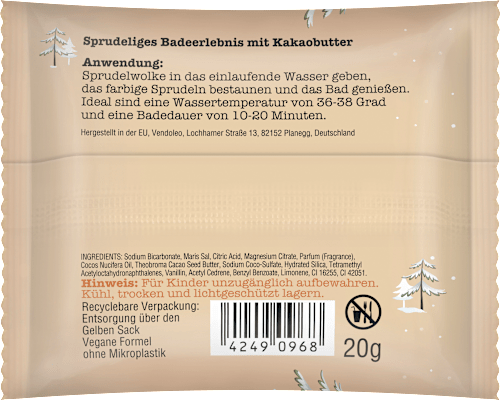 Badezusatz Sprudelwolke treaclemoon