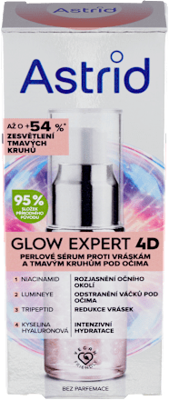 Glow Expert 4D perlové oční sérum Astrid