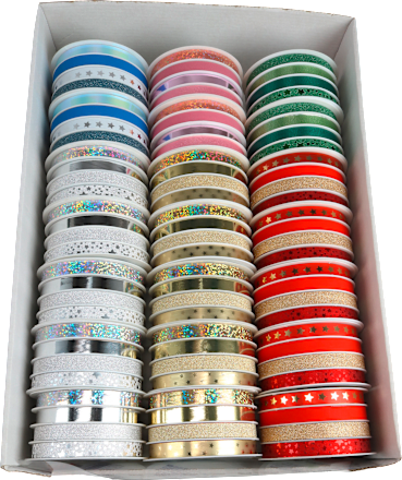 Geschenkbänder Multi Spulen sortiert PATTBERG