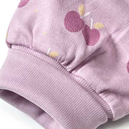 Set mit Sweatshirt & Wendehose & Mitwachsfunktion, lila, Gr. 62 ALANA