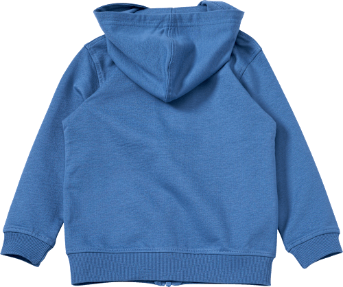 Sweatjacke mit Traktor-Applikation, blau, Gr. 104 ALANA