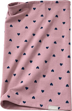 Loop Schal Pro Climate mit Herz-Muster, lila ALANA