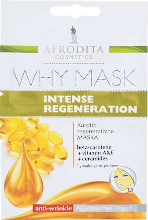Maska Why Mask Intense Regeneration AFRODITA