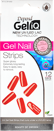 Gel iQ naljepnice za nokte – Bordeaux Dreams DEPEND