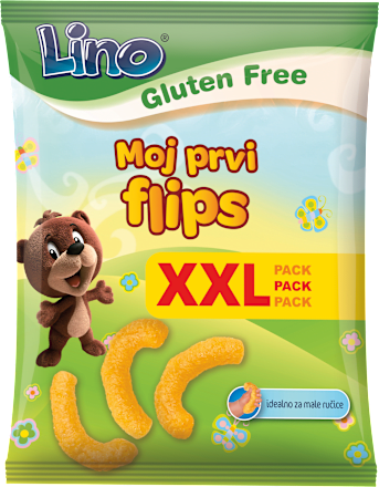 Moj prvi flips XXL Pack - bez glutena Lino