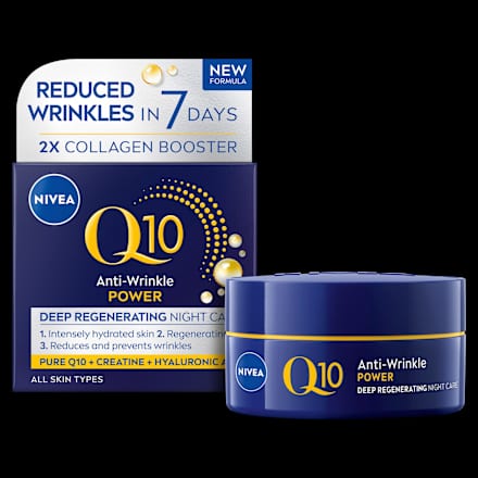 Q10 Power noćna krema protiv bora NIVEA