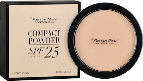 Puder prasowany Compact Powder SPF 25 nr 02 Pierre Rene