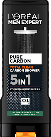 Żel pod prysznic 5w1 Pure Carbon Total Clean L'ORÉAL PARiS MEN EXPERT