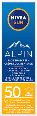 Alpin Krem do twarzy z wysoką ochroną SPF 50 NIVEA SUN