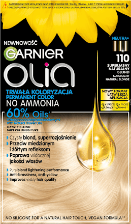 Farba do włosów superjasny naturalny blond 110 GARNIER olia