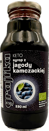 Syrop keto z jagody kamczackiej BIO grajfka