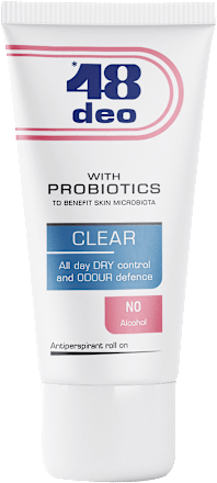 Antiperspirant roll-on Clear 48