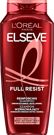 Szampon wzmacniający do włosów osłabionych Full Resist  L'ORÉAL PARiS ELSEVE
