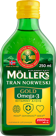Tran w płynie Norweski Gold MÖLLER'S