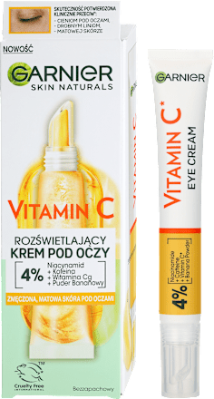 VITAMIN C rozświetlający krem pod oczy GARNIER