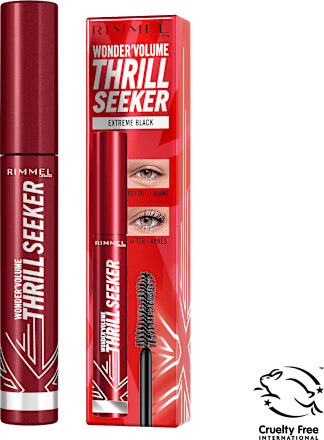 Tusz do rzęs VOLUME THRILL SEEKER MASCARA Black RIMMEL LONDON