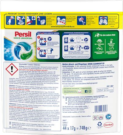 Universalwaschmittel Discs 4in1 Tiefenrein Persil