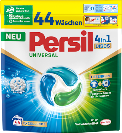 Universalwaschmittel Discs 4in1 Tiefenrein Persil