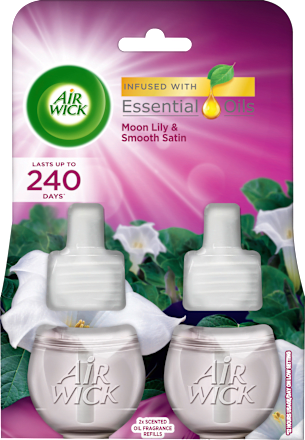 Essential Oils punjenje za automatski osvježivač prostora – Moon Lily i Smooth Satin AIRWICK