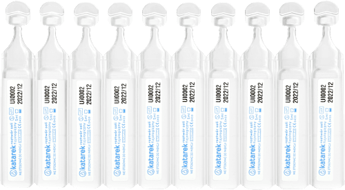Ampułki soli fizjologicznej 10 x 5 ml katarek