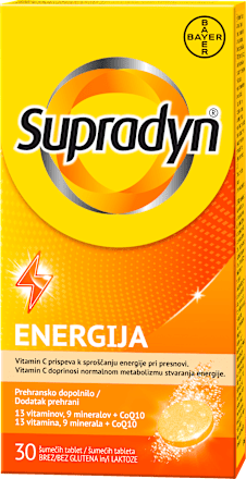 Energija Q10 - šumeće tablete Supradyn