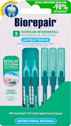Antibakterijske interdentalne četkice s drškom – 0,82 mm Biorepair