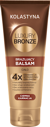 Balsam brązujący, ciemna karnacja Luxury Bronze  Kolastyna Sun