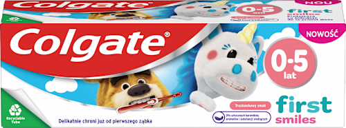 Pasta do zębów dla dzieci 0-5 lat First Smiles Colgate