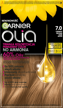 Farba do włosów ciemny blond 7.0 GARNIER olia