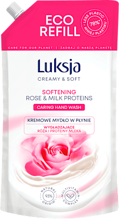 Mydło w płynie Rose Zapas Luksja