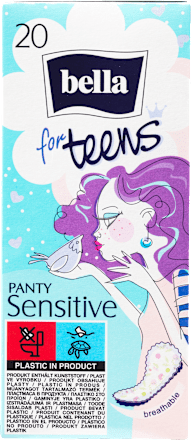 Absorbante zilnice sensitive bella for teens