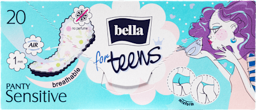 Absorbante zilnice sensitive bella for teens