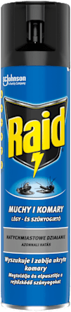 Środek na muchy, komary, aerozol Raid
