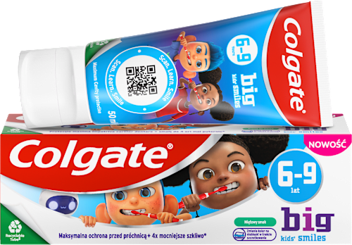 Pasta do zębów dla dzieci w wieku 6-9 lat Big Kids' Smiles Colgate