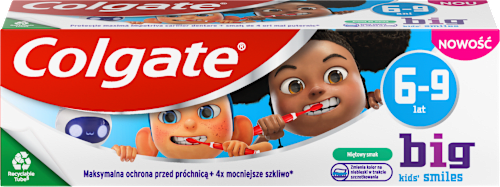 Pasta do zębów dla dzieci w wieku 6-9 lat Big Kids' Smiles Colgate