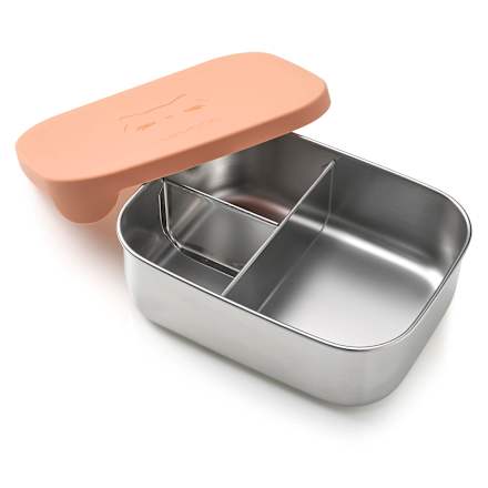 Lunchbox Katze aus Edelstahl, tuscany rose (5,5x17x13,5 cm) LIEWOOD