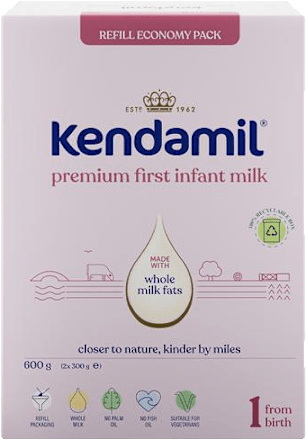 počáteční mléčná kojenecká výživa 1 Premium 0m Kendamil