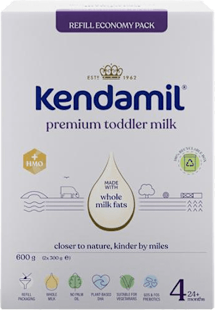 pokračovací mléčná kojenecká výživa 4 Premium +HMO 24m Kendamil