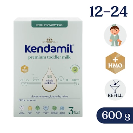 pokračovací mléčná kojenecká výživa 3 Premium +HMO 12m Kendamil