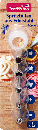 Spritztüllen aus Edelstahl Profissimo